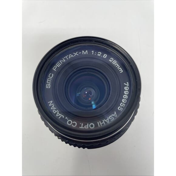 Pentax M 28mm F2.8 Asahi SMC Pentax K PK Mount Lens - SLR/Mirrorless Cameras - Picture 3 of 7